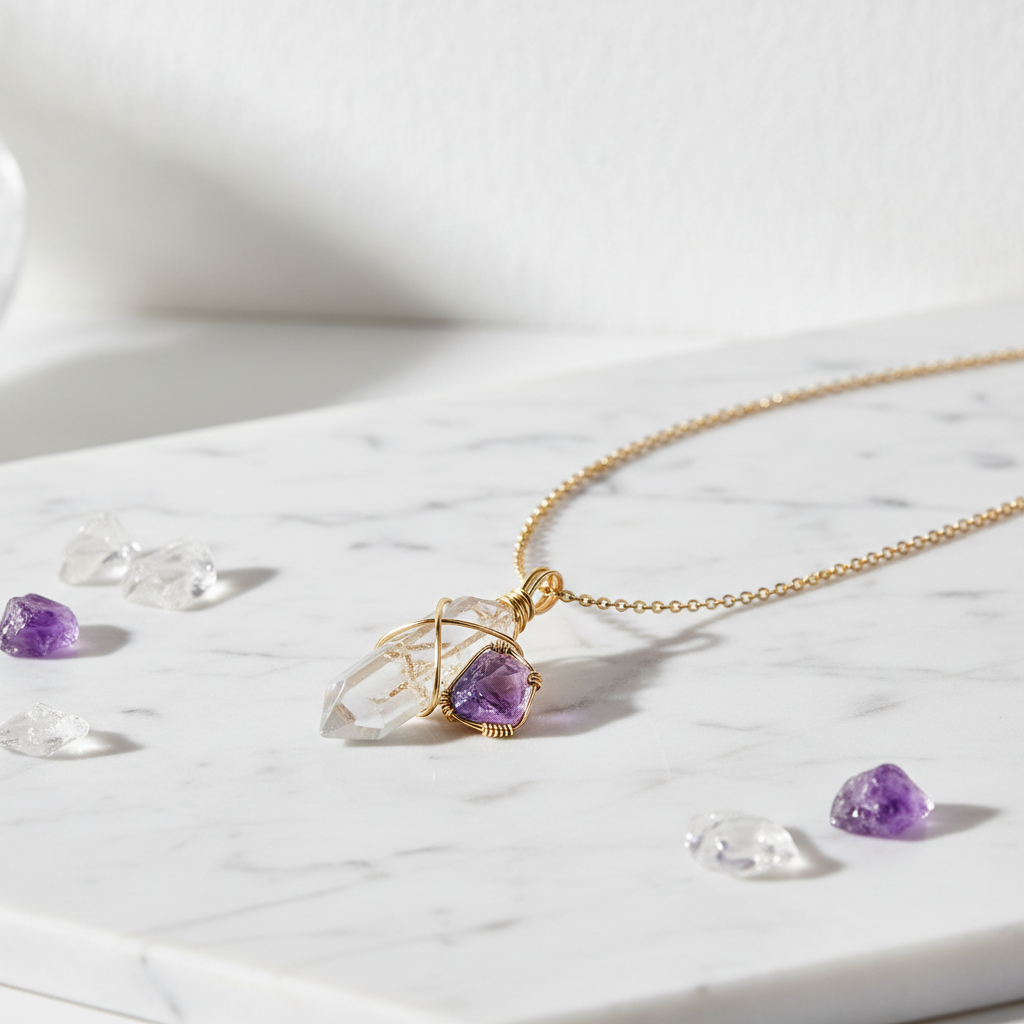 CRYSTAL NECKLACES